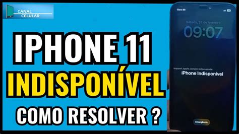 IPHONE 11 Indisponível Bloqueado ou Inativo Como Resolver YouTube