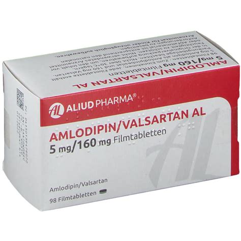 Amlodipin Valsartan Al Mg Mg St Shop Apotheke