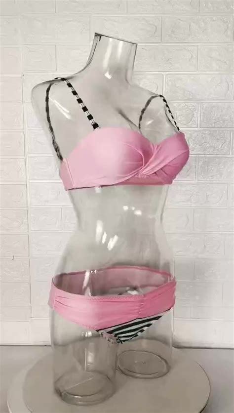 Sexy Bikini 2023 Swimsuit Women Velvet Women Bathing Suit Solid Thong Micro Beach Wear Bondage