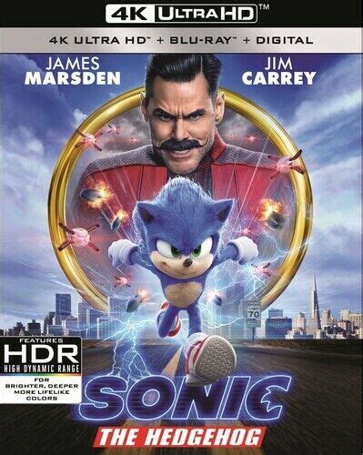 Sonic The Hedgehog K Uhd Blu Ray Digital By Ebay