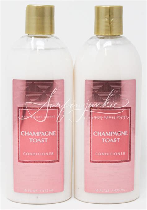 Bath Body Works Hair Conditioner Champagne Toast Oz Full Size Lot