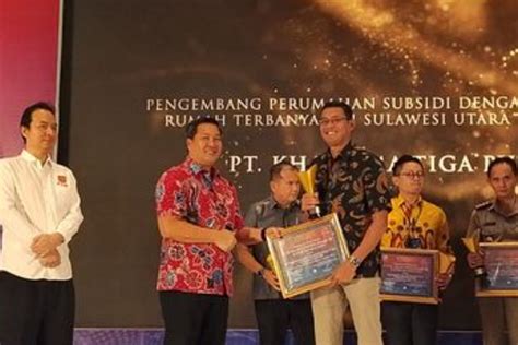 BRI Raih Penghargaan Penyalur Kredit Konstruksi Terbesar Di Sulut