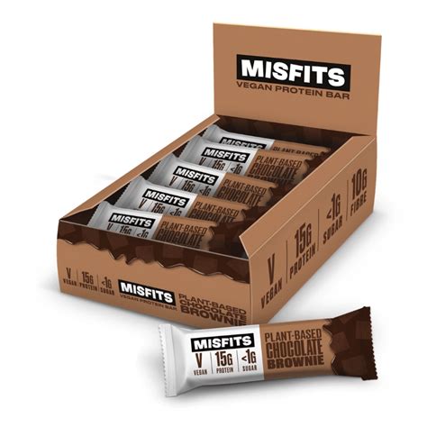 Misfits Vegan Protein Bar 12x45g