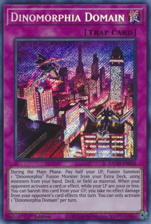 Dinomorphia Domain Battle Of Chaos Yu Gi Oh Cardtrader