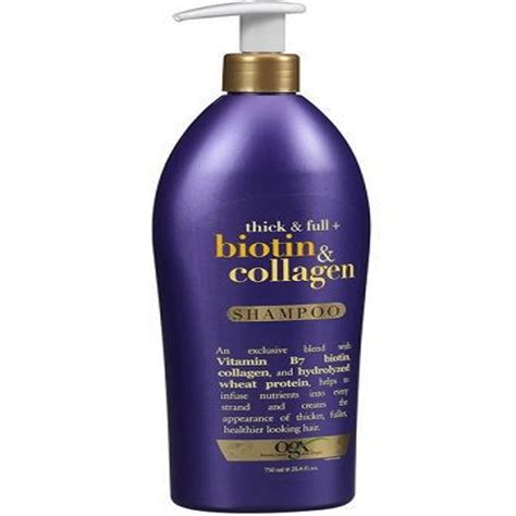 Buy Ogx Thick Full Biotin Collagen Shampoo Ml Online In