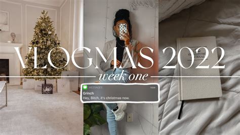 🎄 Vlogmas 2022 ~ Week 1 Chit Chat Grwm Sony Zv 1 Unboxing 🤭 My