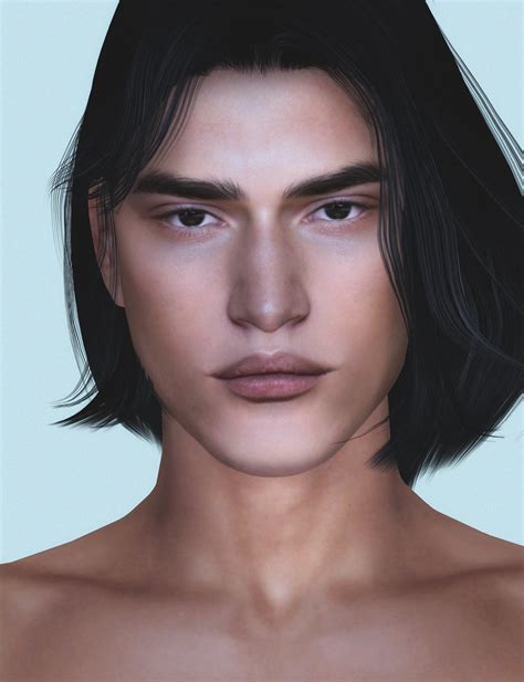 Skin Eyebrows And Male Presets Obscurus Sims Sims Hair The