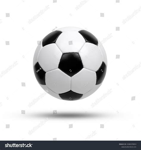 Soccer Ball Isolated On White Background Stock Photo 2180379953 ...