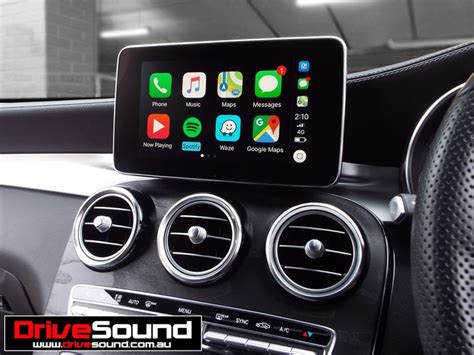 Mercedes Benz Glc43 Amg With Apple Carplay Installed By Drivesound Apple Car Play Carplay