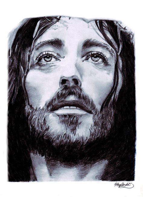pencil drawing  jesus face  paintingvalleycom explore collection