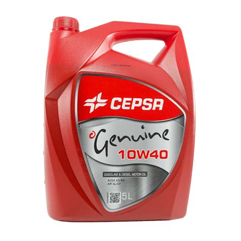 CEPSA Óleo de Motor 10W40 5Litros ERPEÇASERPEÇAS