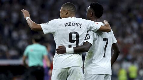 Real Madrid Kylian Mbappé gagne la bataille contre Vinicius Jr