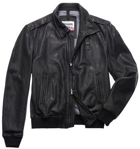 Куртка кожаная Blauer Базовая коллекция - купить с доставкой по ...