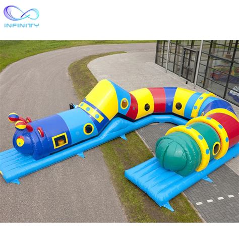 Giant Inflatable Obstacle Course Inflatable Tunnel Obstacle Course