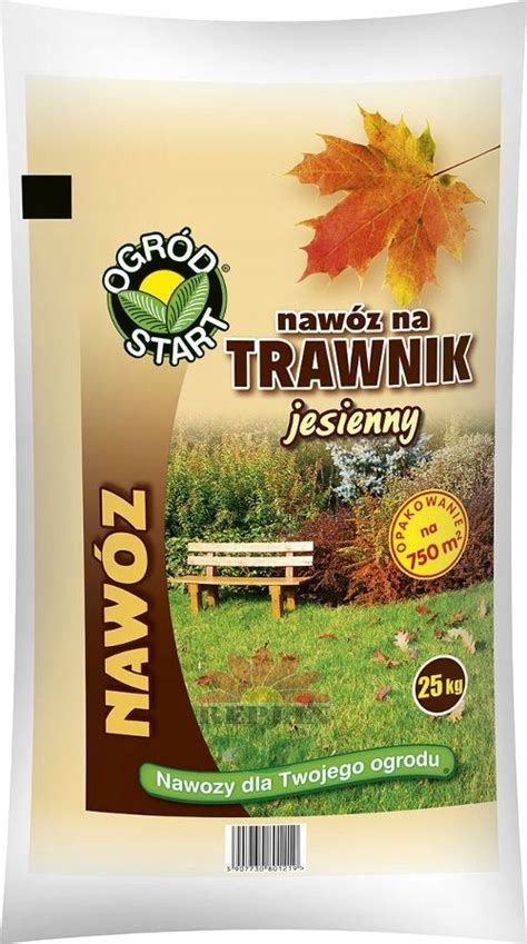 NAWÓZ JESIENNY DO TRAWY trawnika 25kg BEZ AZOTU jesienny trawnik 25 kg