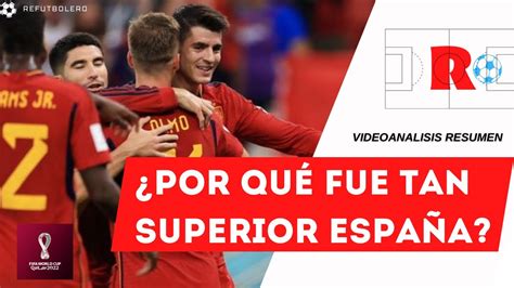 Como analizar el gol de ESPAÑA vs costa rica analisis tactico mundial