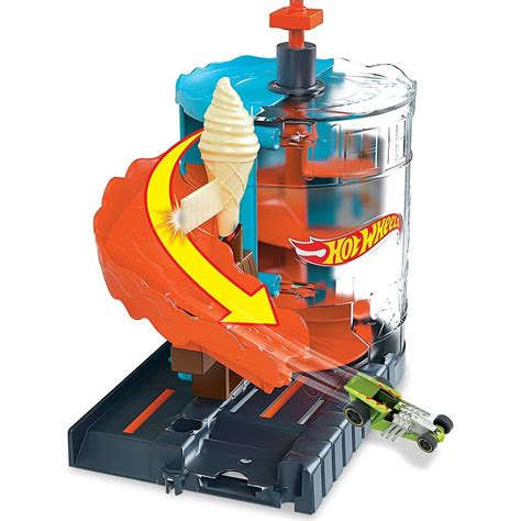 Mattel Hot Wheels City Postav město Zmrzlina Maxíkovy hračky