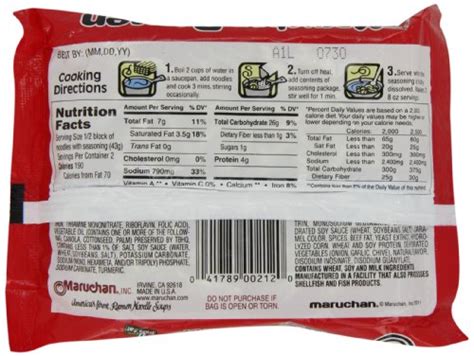 Maruchan Ramen Beef 01875 Ounce Packages Pack Of 24 Buy Online In