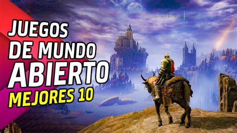 TOP 10 Mejores Juegos De MUNDO ABIERTO PS5 PS4 XBOX SERIES X PC