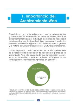 Archivamiento Web Conceptos B Sicos Estrategias Y Mejores Practicas Pdf