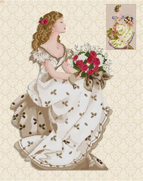 Md34 Spring Queen Mirabilia Alternative Colors Printable Pdf Pattern