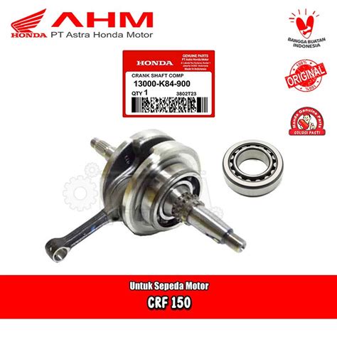 Jual Kruk As Bandul CrankShaft Honda CRF 150 L Original AHM 13000 K84