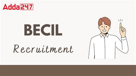 BECIL Recruitment 2025 Notification Out Apply For 407 Posts