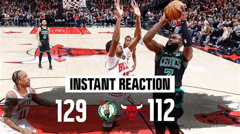 INSTANT REACTION Celtics Impressive Second Half Performance Leads To