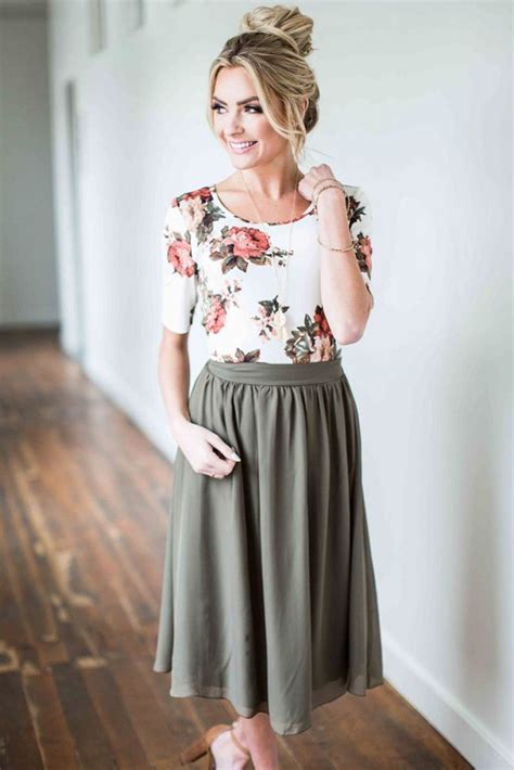 Floral Top Mk11366 Modest Summer Outfits Modest Outfits Summer Outfits Modest Classy