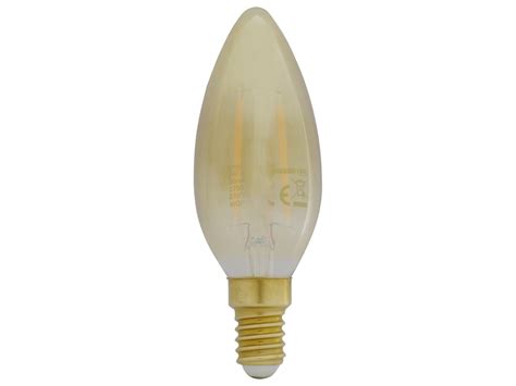 Żarówka Ozdobna Led E14 Retro Edison 2w świecowa 7092454759