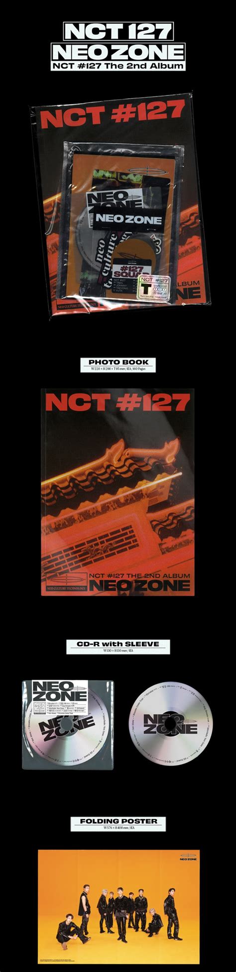 Re Release Nct Nd Album Nct No Neo Zone T Ver Cd