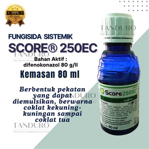 Jual Fungisida ZPT Score 250 EC 80ml Pengendali Penyakit Tanaman Kab