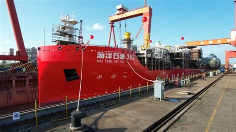 Construction Progresses On Cnooc S Lng Bunkering Vessel In China Lng Prime