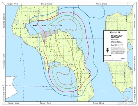 Whidbey Island Noise Zone Map