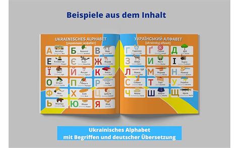 Ukrainisch Deutsch Bildwörterbuch Deutsch Lernen für Ukrainer