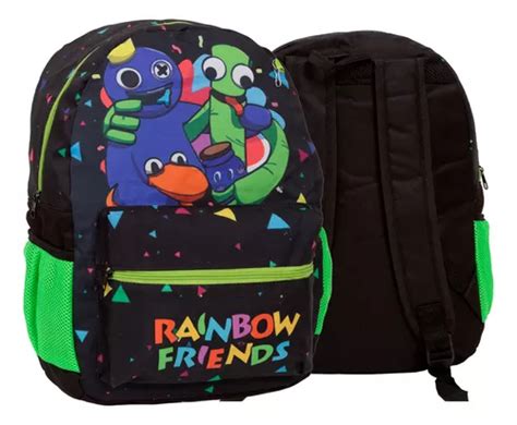 Mochila Escolar Menino Juvenil Costa Rainbow Friends Tam G Frete Gr Tis