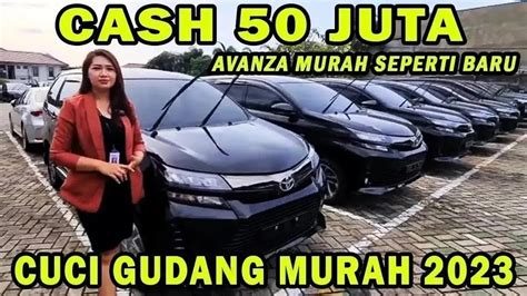 CUCI GUDANG HARGA MOBIL BEKAS AVANZA 2015 CUMA 50 JUTA MURAH BUKAN