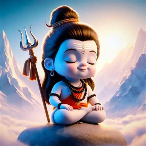 Cartoon Cute Baby Shiva Images Hd Wallpapers Wishes In