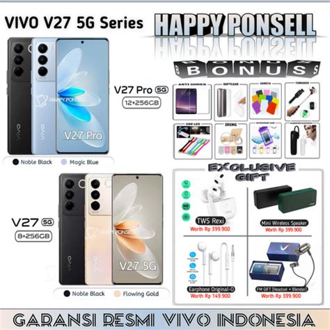 Promo Vivo V27 5g 8 256 Vivo V27 Pro 5g 12 256 Vivo V 27 E Garansi Resmi V25 5g Blue No