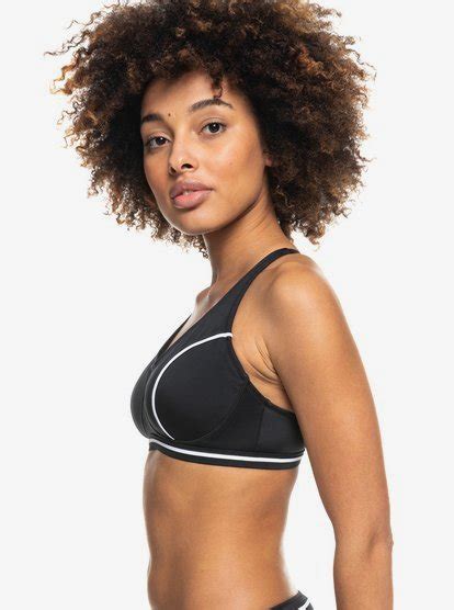 Roxy Active D Cup Bikini Top For Women Roxy