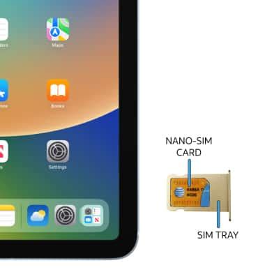 Apple iPad mini (6th Gen) - Insert or Remove SIM Card - AT&T