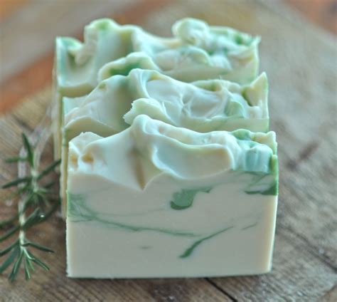 Rosemary Mint Soap Natural Soap Artisan Soap Essential