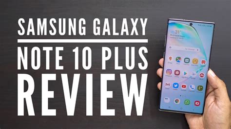 Samsung Galaxy Note 10 Plus Review With Pros And Cons Youtube