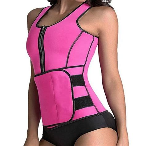 NEW Neoprene Sauna Vest Body Shaper Slimming Waist Trainer Hot Shaper