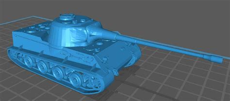 STL file Löwe FL heavy tank 🪖 ・Template to download and 3D print・Cults