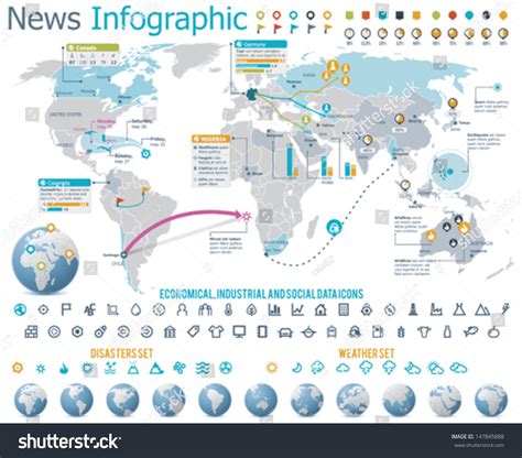 4,356 World Natural Disaster Map Images, Stock Photos, 3D objects ...