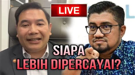 HRC LIVE PMX RAFIZI KENA DENGAR CADANGAN BARD YB VIRAL HUTANG