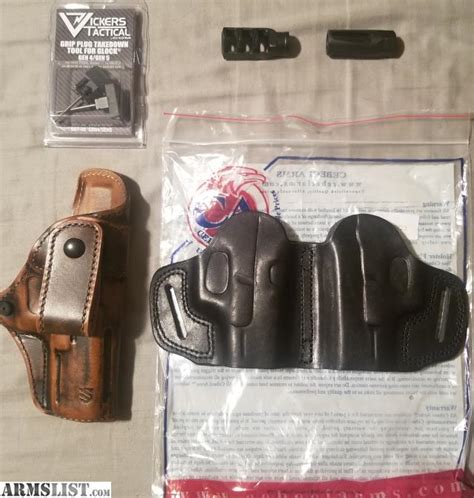 ARMSLIST - For Sale: Glock 19 accessories