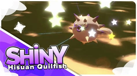 Live Shiny Hisuan Quilfish In Legends Arceus With Mass Outbreak