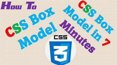 CSS Box Model Box Model CSS Model Explained Box Model In 7